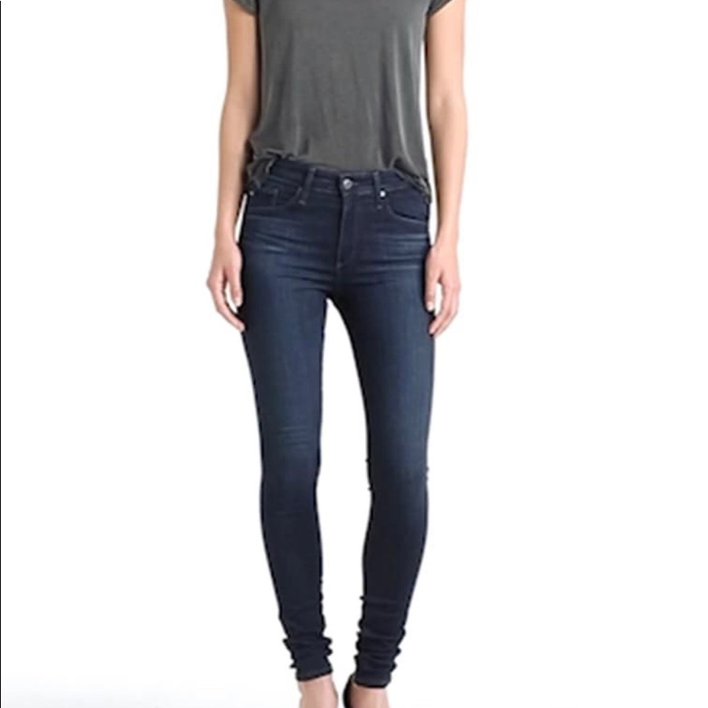 AG The Farrah high rise skinny jean
